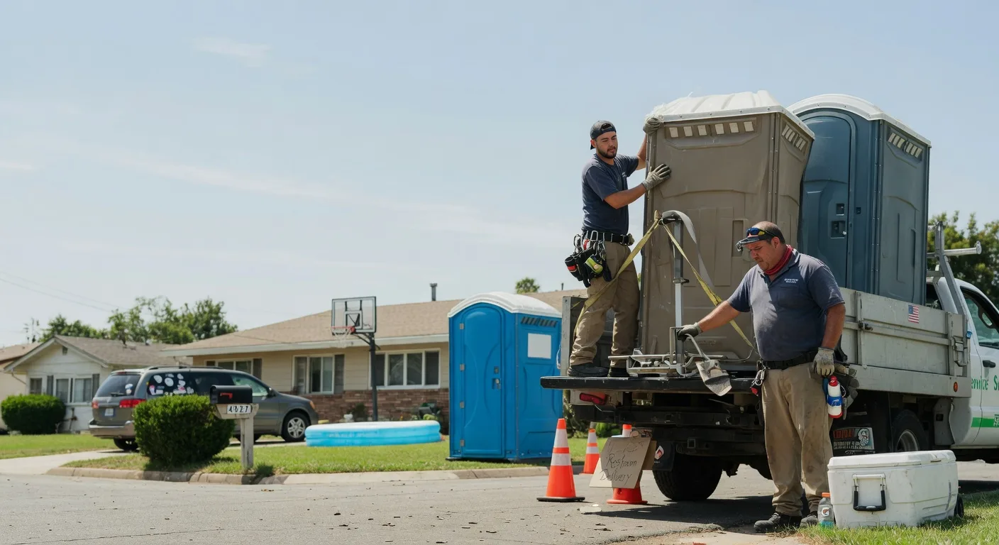 Porta Potty Rental in Brighton, MO near me